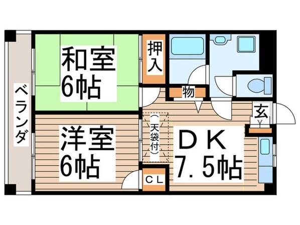 レべルエイトの物件間取画像